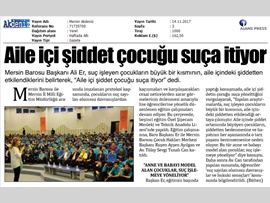 BASINDA BAROMUZ (Özel Şişecam Mesleki ve Teknik Anadolu Lisesi'nde "Suç Sayılan Olumsuz Davranışlar ve Hukuki Sonuçları" Konulu Eğitim Semineri)