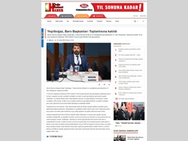 BASINDA BAROMUZ (Baro Başkanımız 37. Baro Başkanları Toplantısı'na Katıldı)