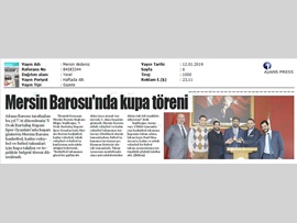 BASINDA BAROMUZ (Baromuzda Kupa Töreni Yapıldı)