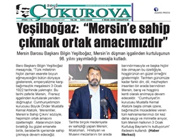 BASINDA BAROMUZ (Başkanımızın Mersin'in Kurtuluş Günü Mesajı))