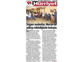 BASINDA BAROMUZ (Stajyer Avukatlar Yeni Yıl Etkinliğinde Buluştu)