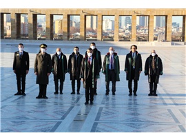 MERSİN BAROSU ATA’MIZIN HUZURUNDA