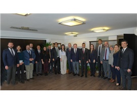 ANKARA BAROSU BAŞKANI KEMAL KORANEL VE YÖNETİM KURULUNU ZİYARET ETTİK