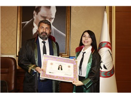 AV. ELİF KENAZ VE AV. HATİCE BERNA ERMENEK’E ADALET DOLU MESLEK YAŞAMI DİLİYORUZ