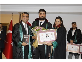 12 STAJYER AVUKATIMIZ, AVUKATLIK RUHSATNAMESİNİ ALDI