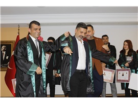 12 STAJYER AVUKATIMIZ, AVUKATLIK RUHSATNAMESİNİ ALDI
