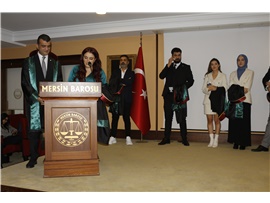 12 STAJYER AVUKATIMIZ, AVUKATLIK RUHSATNAMESİNİ ALDI
