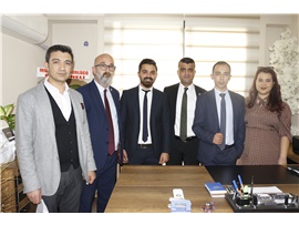 MESLEKTAŞIMIZIN AVUKATLIK OFİSİ AÇILIŞINA KATILDIK