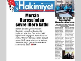 BASINDA BAROMUZ (Baromuzdan Gaziantep'te Öğrencilere Kitap Bağışı)