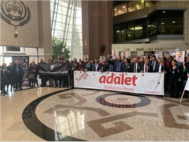 MERSİN BAROSU ADALET NÖBETİNDE