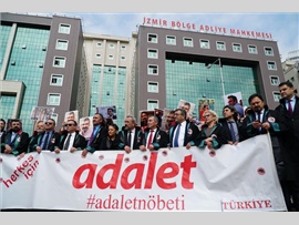 MERSİN BAROSU ADALET NÖBETİNDE