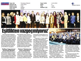 "Eşitlikten Vazgeçmiyoruz" Paneli