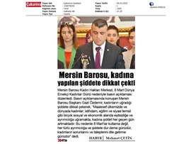 8 Mart Dünya Emekçi Kadınlar Günü basın açıklaması