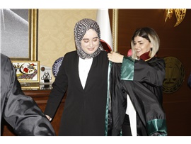 4 STAJYER AVUKATIMIZ CÜBBE GİYDİ
