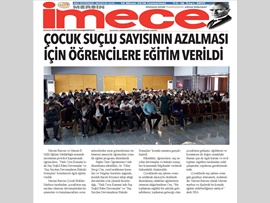 BASINDA BAROMUZ (Öğrencilere Suç Sayılan Davranışlar Eğitimi)