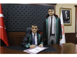 DÖRT STAJYER AVUKATIMIZ, AVUKATLIK RUHSATNAMESİNİ ALDI