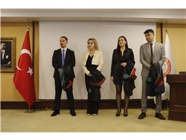 DÖRT STAJYER AVUKATIMIZ, AVUKATLIK RUHSATNAMESİNİ ALDI