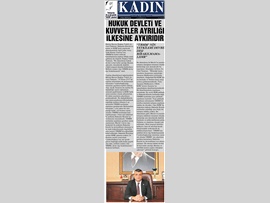BASINDA BAROMUZ (Av. Gazi Özdemir: "Hukuk Devleti ve Kuvvetler Ayrılığı İlkesine Aykırıdır")