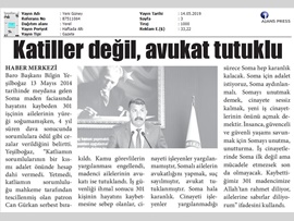 BASINDA BAROMUZ (Soma Faciası Yıldönümü Mesajı)