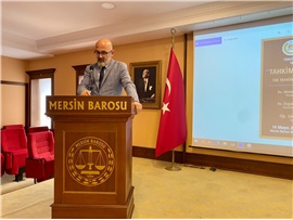 “TAHKİM YARGILAMASI VE TBB TAHKİM MERKEZİ KURALLARI” SEMİNERİ DÜZENLENDİ