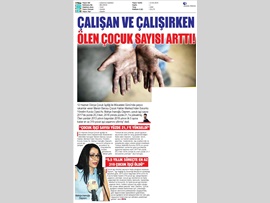 BASINDA BAROMUZ (Çocuk İşçiliği ile Mücadele Günü Basın Açıklaması)