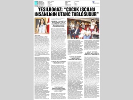 BASINDA BAROMUZ (Çocuk İşçiliği ile Mücadele Günü Basın Açıklaması)
