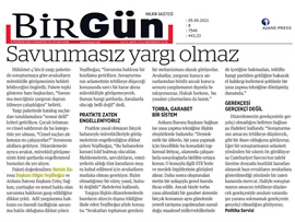 Başkanımız Yeşilboğaz, 4. yargı reformu paketini değerlendirdi