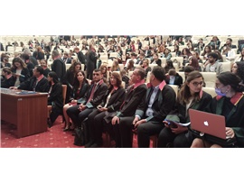 MERSİN BAROSU, DANIŞTAY’DA İSTANBUL SÖZLEŞMESİ DURUŞMASINA KATILARAK SÖZLÜ BEYANLARINI SUNDU