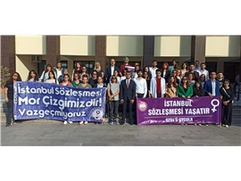 MERSİN BAROSU, DANIŞTAY’DA İSTANBUL SÖZLEŞMESİ DURUŞMASINA KATILARAK SÖZLÜ BEYANLARINI SUNDU
