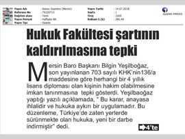 BASINDA BAROMUZ (Yeni KHK'ya Tepki)