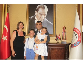 MERSİN BAROSU BAŞKANIMIZ GAZİ ÖZDEMİR MAZBATASINI ALDI