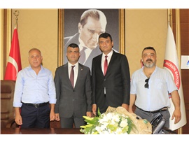 MERSİN BAROSU BAŞKANIMIZ GAZİ ÖZDEMİR MAZBATASINI ALDI