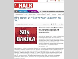 BASINDA BAROMUZ (MAÇKA TERÖR SALDIRISI) 14.08.2017