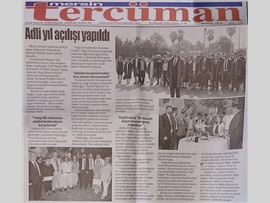 BASINDA BAROMUZ (Adli Yıl Açılışı)