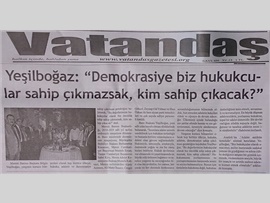 BASINDA BAROMUZ (Adli Yıl Resepsiyonumuz)