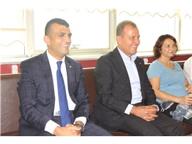 MERSİN BÜYÜKŞEHİR BELEDİYE BAŞKANI SEÇER’DEN, BARO BAŞKANIMIZ ÖZDEMİR’E ZİYARET