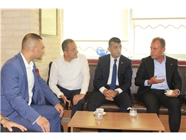 MERSİN BÜYÜKŞEHİR BELEDİYE BAŞKANI SEÇER’DEN, BARO BAŞKANIMIZ ÖZDEMİR’E ZİYARET
