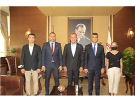 MERSİN BÜYÜKŞEHİR BELEDİYE BAŞKANI SEÇER’DEN, BARO BAŞKANIMIZ ÖZDEMİR’E ZİYARET