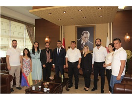 AK PARTİ MEZİTLİ İLÇE BAŞKANLIĞINDAN, BAŞKANIMIZ ÖZDEMİR’E ZİYARET