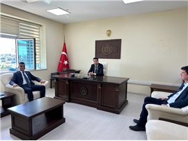 TARSUS ADALET KOMİSYONU BAŞKANI ORHAN GÜNDOĞDU'YA ZİYARET