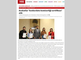 BASINDA BAROMUZ (Avukatlar Konkordato Komiserliği Sertifikası Aldı)