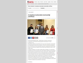 BASINDA BAROMUZ (Avukatlar Konkordato Komiserliği Sertifikası Aldı)