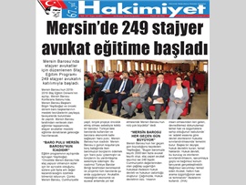 BASINDA BAROMUZ (Staj Eğitim Dönemi Başladı)