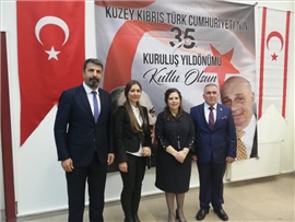 BARO BAŞKANIMIZ AV. BİLGİN YEŞİLBOĞAZ, KKTC’NİN KURULUŞ YILDÖNÜMÜ RESEPSİYONUNA KATILDI