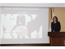 MERSİN BAROSU ARABULUCULUK SINAVINA HAZIRLIK EĞİTİMİ BAŞLADI