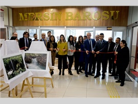 MERSİN BAROSU ‘MERSİN’ TEMALI FOTOĞRAF SERGİSİ AÇTI
