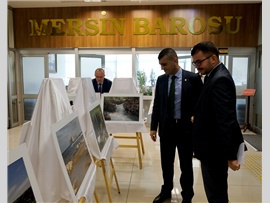 MERSİN BAROSU ‘MERSİN’ TEMALI FOTOĞRAF SERGİSİ AÇTI