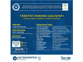TÜKETİCİ HUKUKU ÇALIŞTAYI