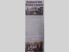 BASINDA BAROMUZ (Baro Başkanımız ve Başkan Yardımcımız, Arabuluculuk Daire Başkanı Hakan Öztatar'ı Makamında Ziyaret Etti.)