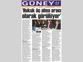 BASINDA BAROMUZ (Baro Başkanımız Av. Bilgin Yeşilboğaz, Basınla Bir Araya Geldi)